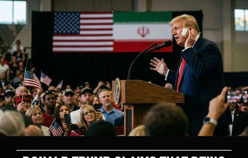 Donald Trump Claims That Being Shot Won’t “Deter” Him From Going to War With Iran