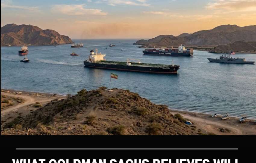 What Goldman Sachs believes will happen to the Strait of Hormuz