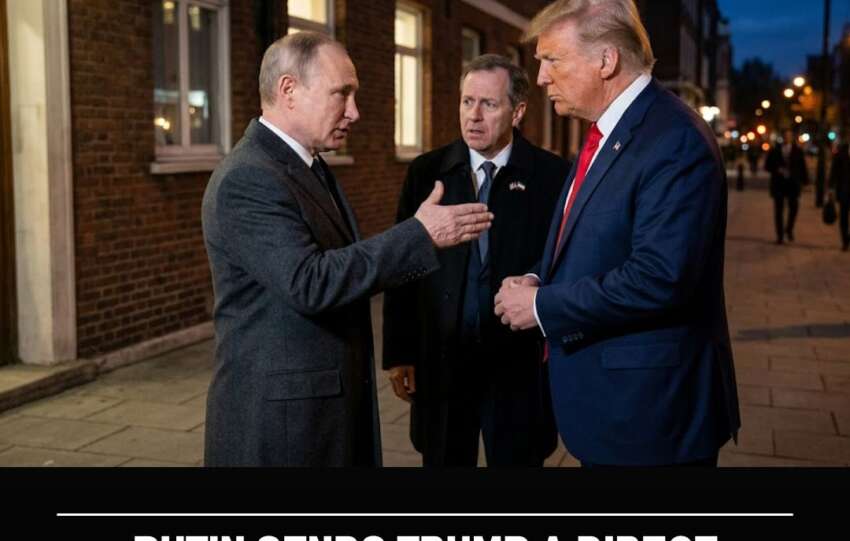 Putin Sends Trump a Direct Warning: Drop the Blackmail and Ultimatums on Iran or Face the Consequences