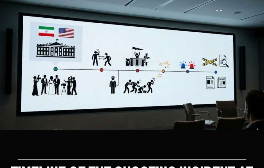 Timeline of the Shooting Incident at the White House Correspondent’s Dinner