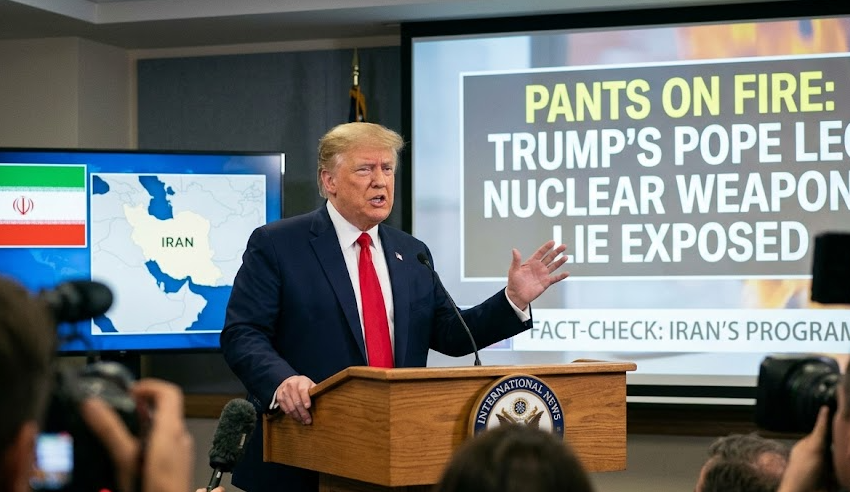 Fact Check: Trump Wrongly Claims Pope Leo Said Iran Can Obtain a Nuclear Weapon