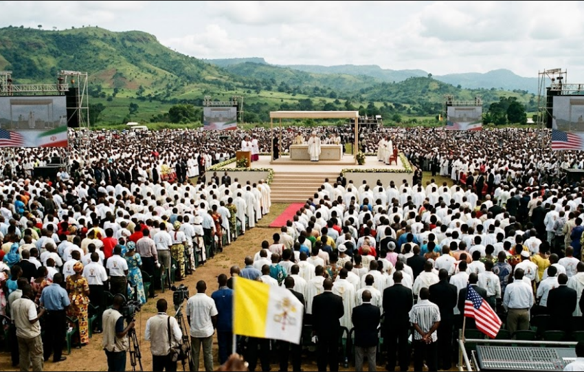 The Pope’s Mass for Over 100,000 in Cameroon Illustrates Catholicism’s Rise in Africa