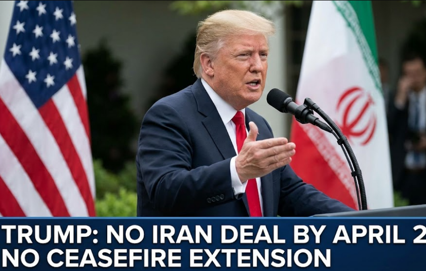 Trump Says He May Not Prolong Ceasefire With Iran if No Deal Is Achieved