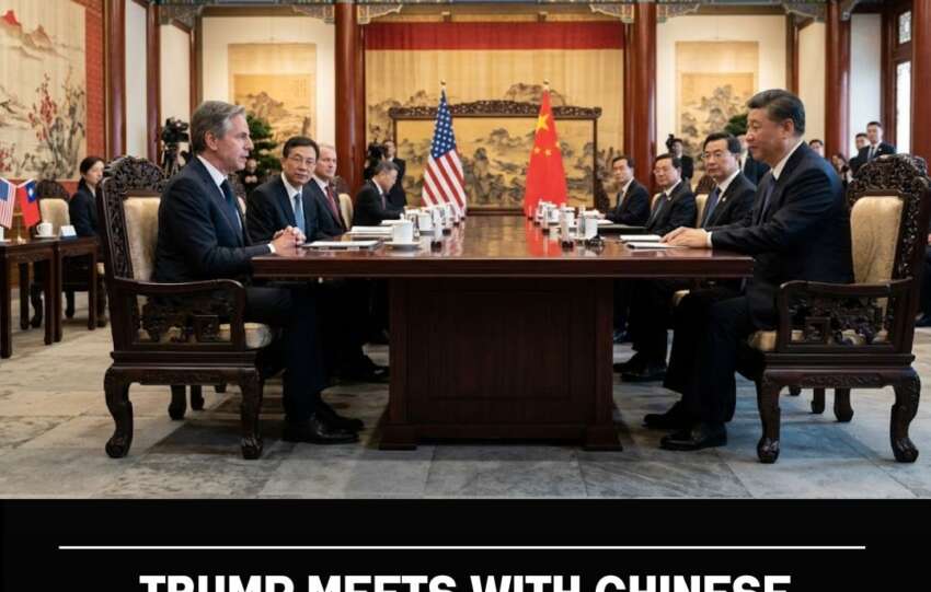 Trump Meets With Chinese President Xi in Beijing as Taiwan, Trade, and Taxes Hang Over His Visit