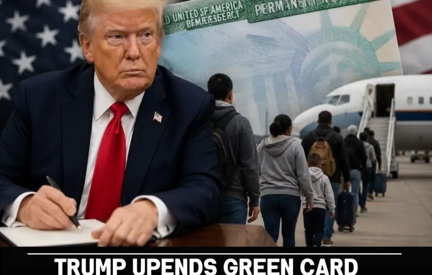 Trump Upends Green Card Process: Hundreds of Thousands May Have to Leave the US
