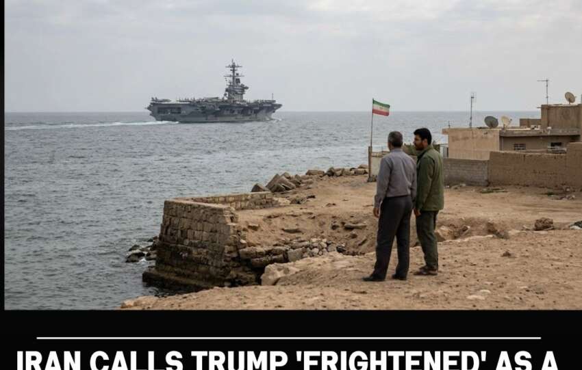 Iran Calls Trump ‘Frightened’ as a US Aircraft Carrier Pulls Back From the Combat Zone