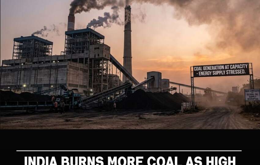 India Burns More Coal as High Heat and the Iran War Compress Energy Supply