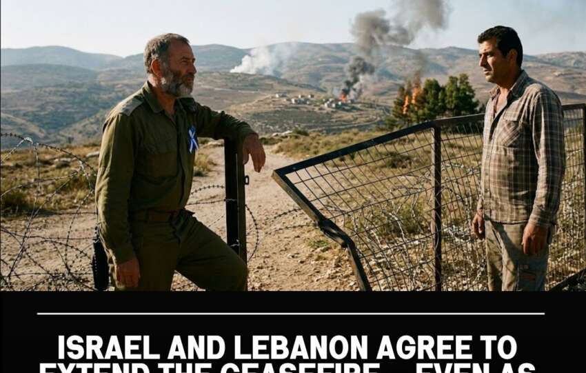 Israel and Lebanon Agree to Extend the Ceasefire — Even as New Strikes Keep Breaking Out Across the Border
