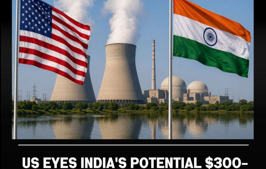US Eyes India’s Potential $300-Billion Nuclear Goldmine as Rules Are Relaxed