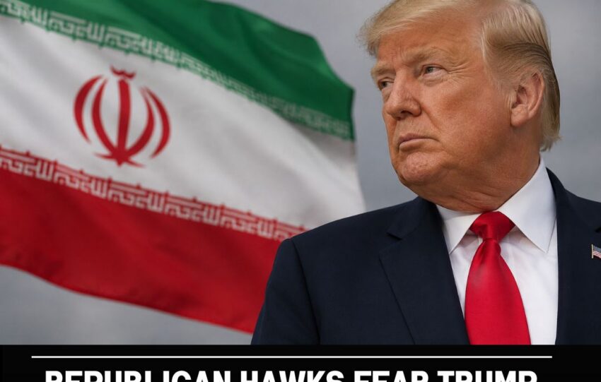 Republican Hawks Fear Trump Will Cut and Run on Iran