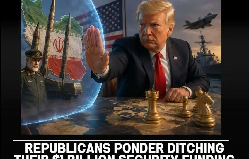 Republicans Ponder Ditching Their $1 Billion Security Funding Request for Trump