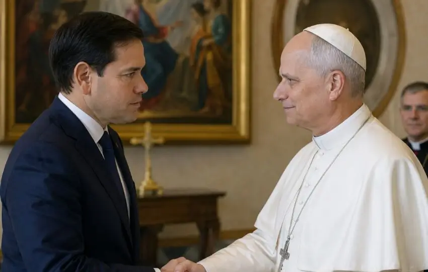 Rubio Meets Pope Leo XIV as US-Vatican Tensions Simmer