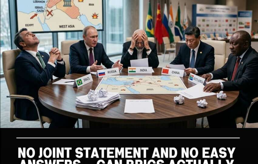 No Joint Statement and No Easy Answers — Can BRICS Actually Stay United on the West Asia Crisis?