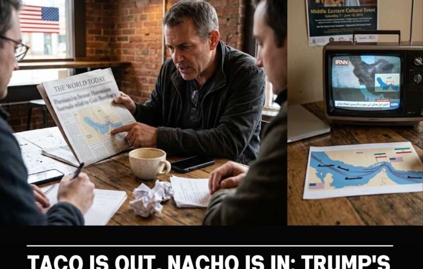 TACO Is Out, NACHO Is In: Trump’s Explosive New Nickname Born From the Strait of Hormuz Oil Chaos