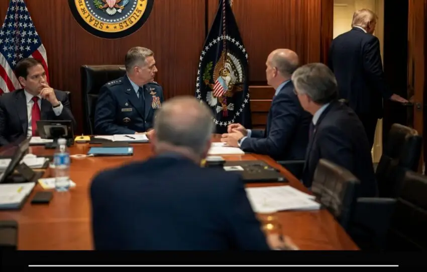 Trump Leaves the Situation Room Without a Decision on Iran What the Silence Signals