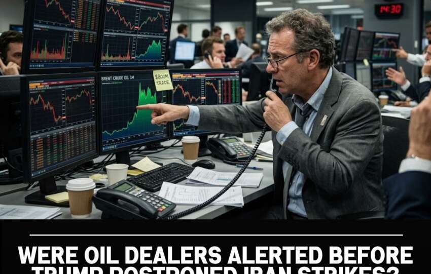 Were Oil Dealers Alerted Before Trump Postponed Iran Strikes? US Investigates $800 Million Oil Bets