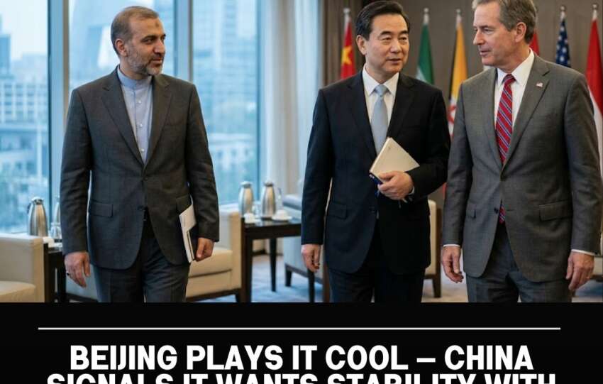 Beijing Plays It Cool — China Signals It Wants Stability With Washington Ahead of Trump’s Crucial Visit
