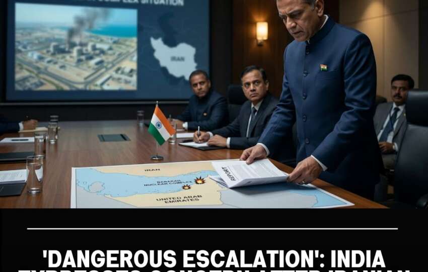 ‘Dangerous Escalation’: India Expresses Concern After Iranian Strikes Target UAE Nuclear Complex