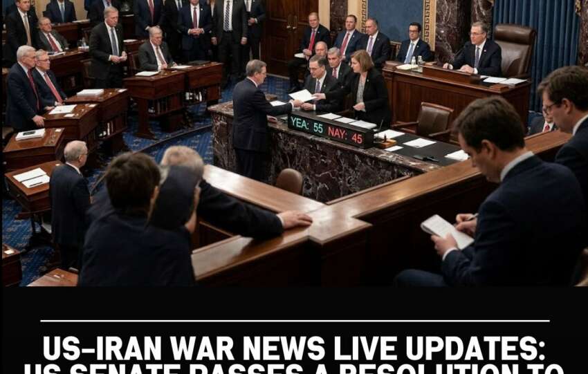 US-Iran War News Live Updates: US Senate Passes a Resolution to Prevent Trump From Attacking Iran in the Future