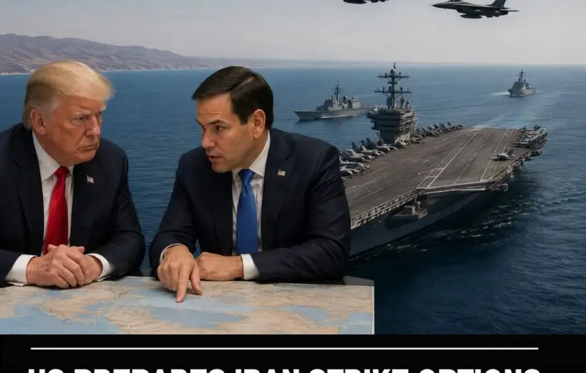US Prepares Iran Strike Options as Rubio Calls Hormuz Tolls “Not Acceptable”