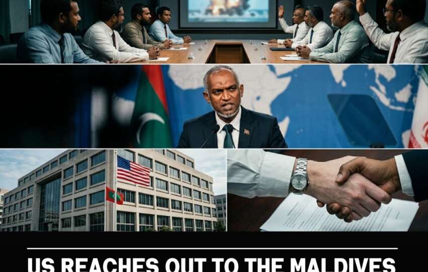 US Reaches Out to the Maldives After President Muizzu Criticizes the Iran War and Malé Scrambles to Ease the Fallout