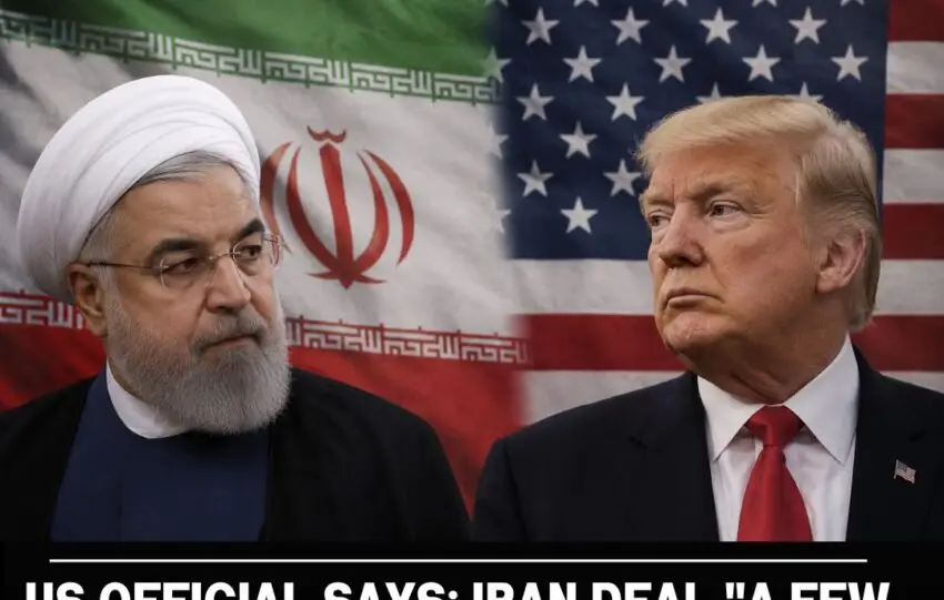 US Official Says: Iran Deal “A Few More Days” Away What’s Still Holding It Up