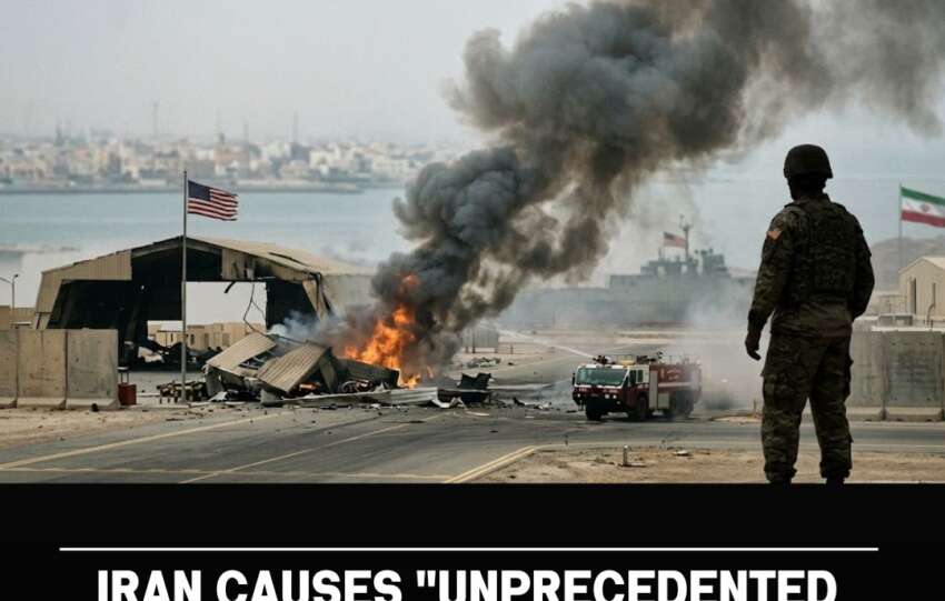Iran Causes “Unprecedented Damage,” Making US Bases in the Gulf Their Weakness: Report