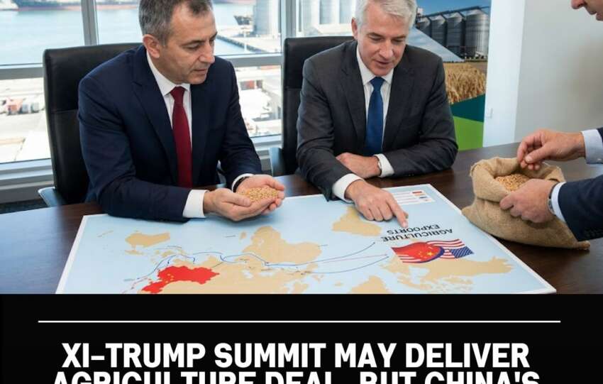 Xi-Trump Summit May Deliver Agriculture Deal, But China’s Desire for Soybeans Is Limited