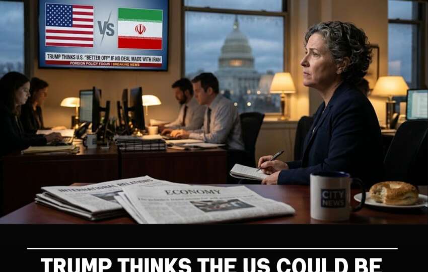 Trump Thinks the US Could Be ‘Better Off’ If No Deal Is Made With Iran