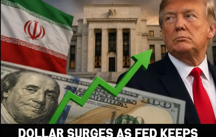 Dollar Surges as Fed Keeps Rates Unchanged, Pencils In 2026 Rate Hike Under New Chair Warsh