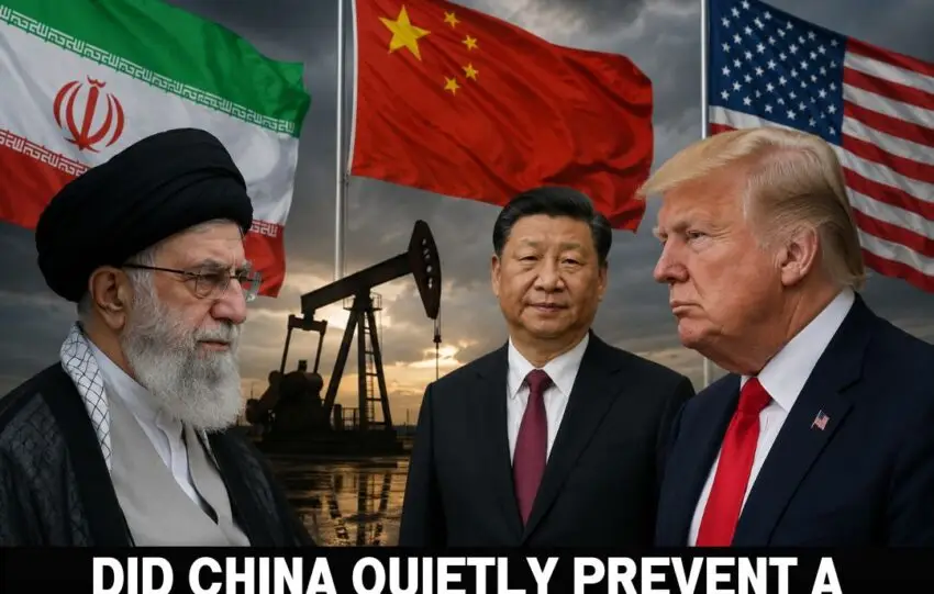 Did China Quietly Prevent a Global Oil Shock During the Israel-Iran War?