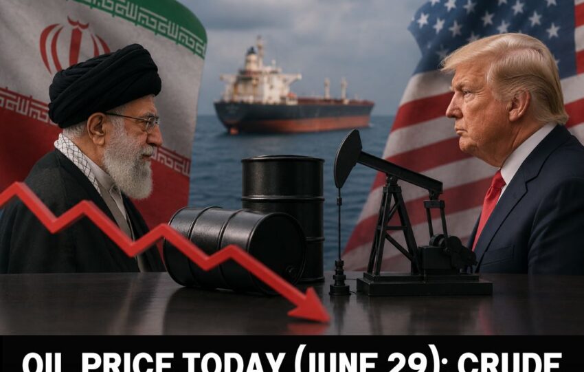 Oil Price Today (June 29): Crude Falls to 4 Month Low as Hormuz Shipping Resumes