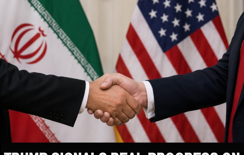 Trump Signals Real Progress on Iran Deal to End Middle East War