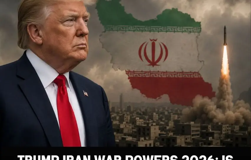 Trump Iran War Powers 2026: Is the President Losing Control of His Own Foreign Policy?