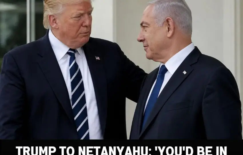 Trump to Netanyahu: ‘You’d Be in Prison Without Me’ Inside the Power Play to Stop Lebanon Escalation