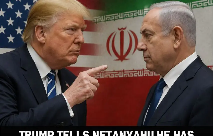 Trump Tells Netanyahu He Has “No Choice” on US-Iran Deal: “I Call the Shots”