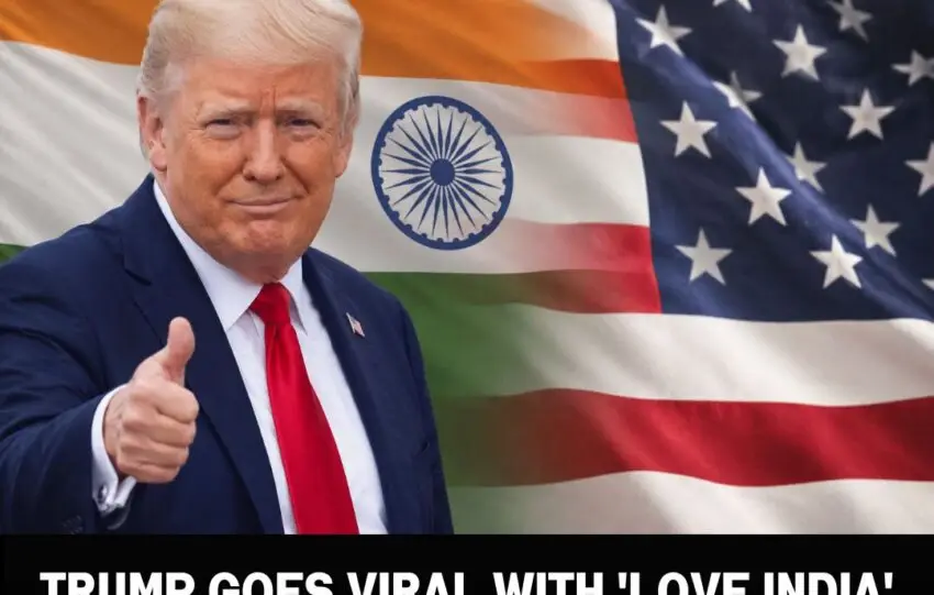 Trump Goes Viral With ‘Love India’ Post on Truth Social What It Signals for US-India Relations