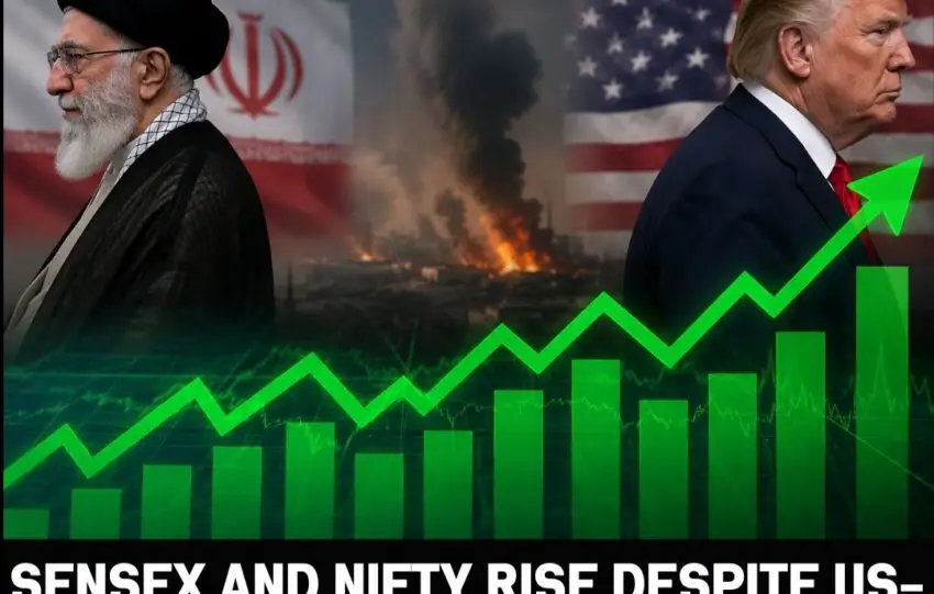 Sensex and Nifty Rise Despite US-Iran Escalation Here’s What’s Driving the Market Rally