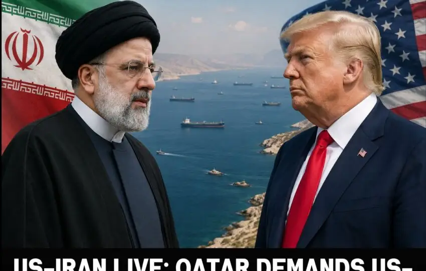 US-Iran Live: Qatar Demands US-Iran Hotline to Prevent Strait of Hormuz Reopening Disruptions