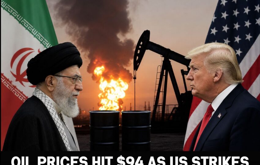 Oil Prices Hit $94 As US Strikes ‘Multiple Targets’ In Iran What Happens Next?